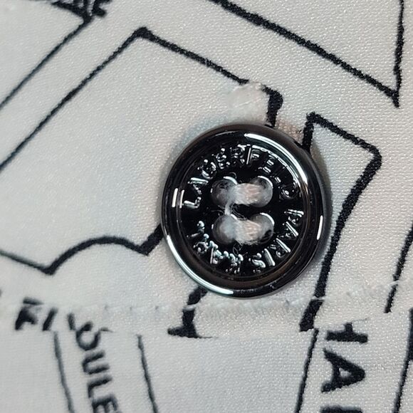 Karl Lagerfeld Paris Street Map Blouse - Picture 7 of 16